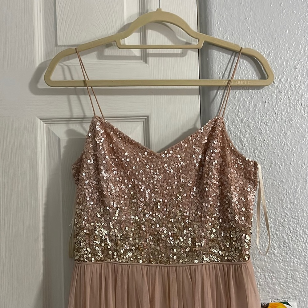 Pink/Cream Sequence Dress